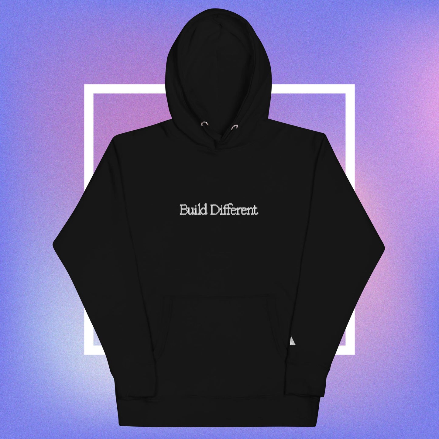 BUILD DIFFERENT - unisex hoodie